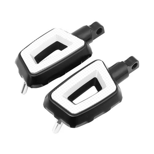 TCMT Male Mount Footpegs Footrests Fit For Harley Touring Road King Road Street Electra Glide Sportster XL 883 1200 Dyna Softail