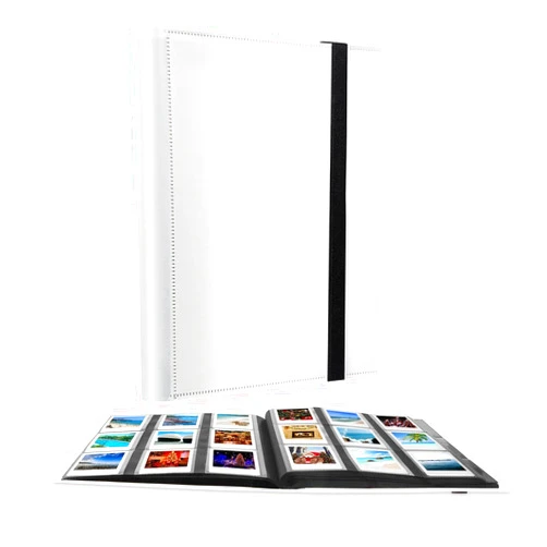 Ruibytree 432 Pockets Photo Album for Fujifilm Instax Mini 12 11 9 40 99 90 8 7 Evo LiPlay Instant Camera, Polaroid Snap SnapTouch PIC-300 Z2300 Instant Camera, Kodak 2x3 Instant Print Camera(White)