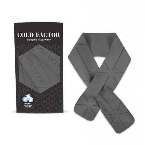 COLD FACTOR Mini Cooling Neck Towel - PVA Premium Cooling Towel Wrap 3 Pack Lasting Up to 5 Hours Cooling Ice Towels for Neck and Face-Neck Cooler with UPF 50+ 29.5