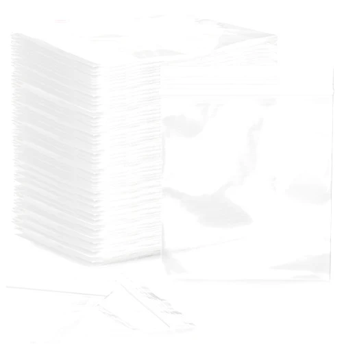 Aubeco 3” X 3” (1200 Count) 2 Mil Clear Reclosable Zip Bags, Plastic Poly Bags with Resealable Zipper Lock, Sturdy for Organizing, Travel, Shipping, Packaging, and Storage