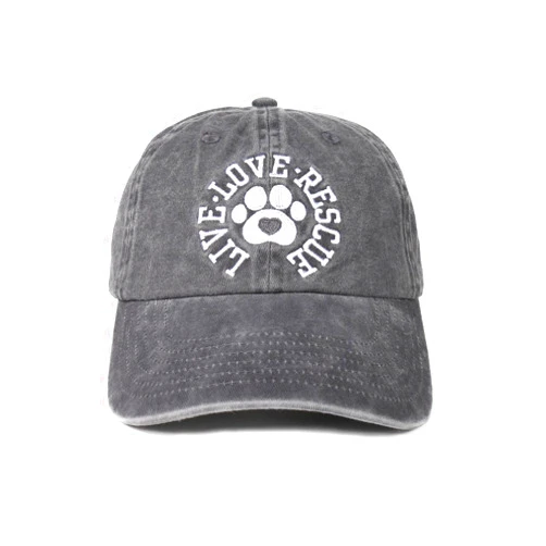 InnoBeta Rescue Dog Lover Gifts for Women, Men, Veterinary Gifts Adjustable Embroidered Hat for Rescue Dog Lovers, Birthday, Christmas