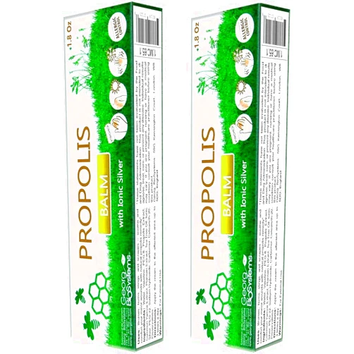 GeorgBioSystems Set of 2 Propolis Balm with Ionic Silver 30g/1 Oz