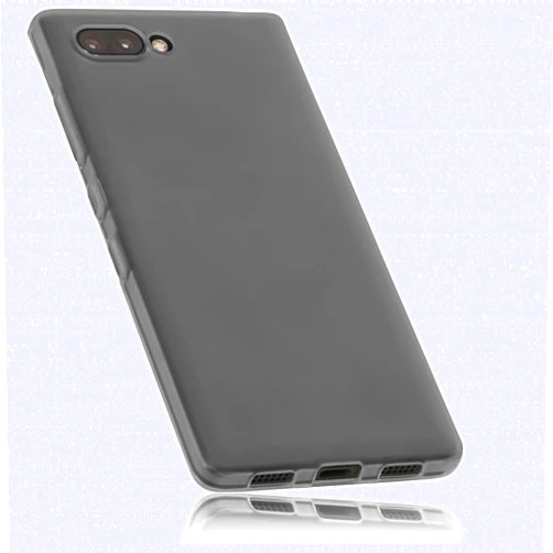mumbi Case Compatible with BlackBerry Key2 Mobile Phone Case Transparent Black