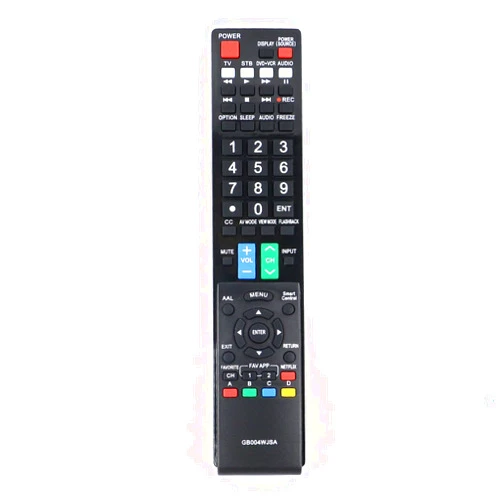 PERFASCIN GB004WJSA Replace Remote Control Fit for Sharp Smart TV LC80LE633U LC-60LE832U LC-60LE830U LC60LE640U LC70C6400U LC60C6400UA