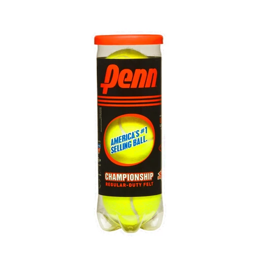 Penn Championship Tennis Balls - Regular Duty Felt Pressurized Tennis Balls