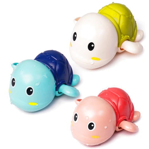 LiKee Baby Bath Toys for Toddlers 1-3, Floating Wind-Up Kids Bathtub Toys for 1 2 3 4 5 6 Years Old Boy Girl Birthday , Cute lnfant Swimming Water Pool Games for Baby Shower Beach Bath Time