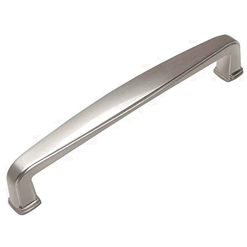 Cosmas 10 Pack - Cosmas 4392-128SN Satin Nickel Modern Cabinet Hardware Handle Pull - 5