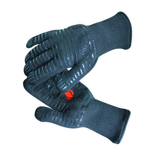 Grill Heat Aid Premium BBQ Gloves - 1472°F Heat Resistant Gloves for Grilling, Grill Gloves Heat Proof for Men, Oven Mitts for Baking, Pizza, Barbecue, Cast Iron, Fire Pit, Fireplace