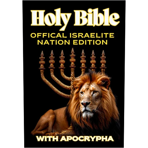 Hebrew Prophets Official Israelite Nation Holy Bible