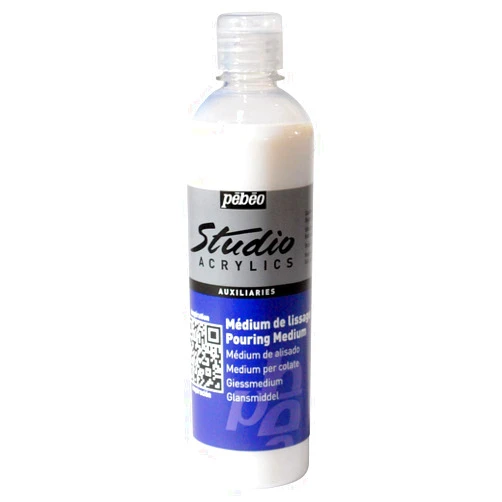 Pebeo Pouring Medium Studio Acrylic, 500ml, Transparent