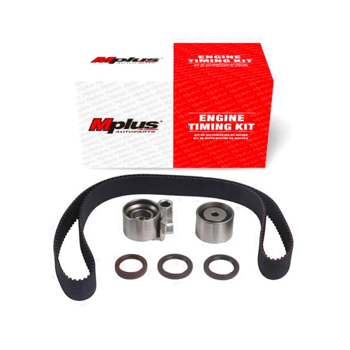 MPLUS OE SOLUTION AUTOPARTS MPLUS Timing Belt Kit Compatible with 2000-2004 for Toyota Tundra, 1995-2004 for Toyota Tacoma, 1995-1998 for Toyota T100, 1996-2002 for Toyota 4Runner 3.4L