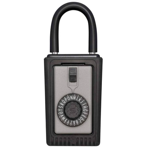 Kidde AccessPoint 001012 KeySafe Original 3-Key Portable, Spin Dial, Titanium Gray
