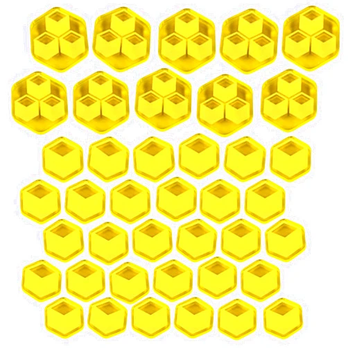 LITKO Resource Token Set | Compatible with Twilight Imperium 4th Edition (Trade Goods)