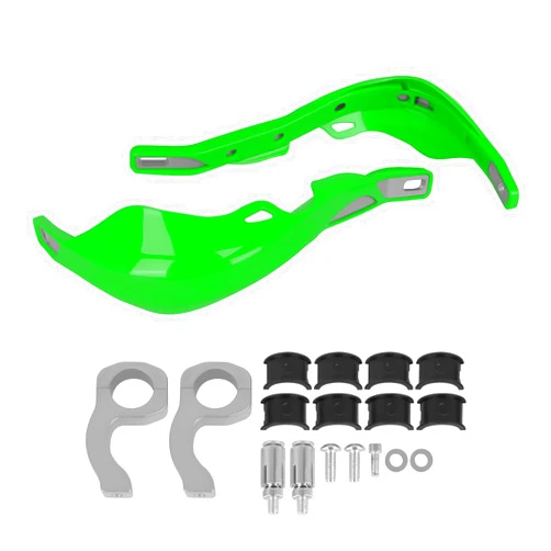 WORLDMOTOP 7/8'' and 1 1/8'' Handlebar Hand Brush Guard Motorcycle Hand Guards Accessories Dirt Bike Handguards Universal for Motocross Supermoto Racing Bike Snowmobile ATV Enduro Pit Bike MX Off Road