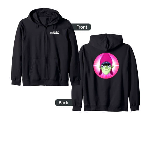 Gorillaz Murdoc Album Zip Hoodie