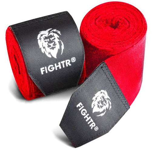 FIGHTR® Boxing Handwraps 160 inches semi-Elastic Hand Wraps with Thumb Loop for Boxing, MMA, Muay Thai & Martial Arts