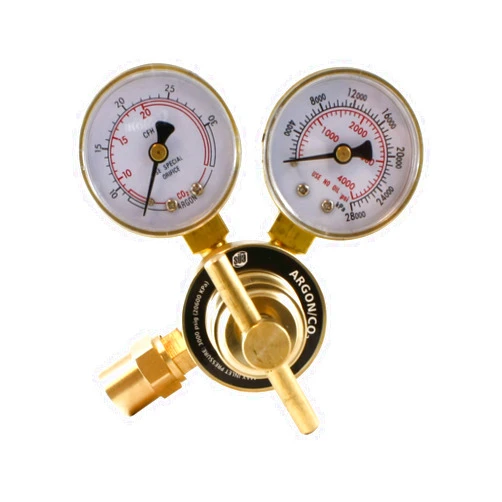 SÜA Industrial Argon Regulator/Flowmeter Gauges for MIG and TIG Welders - SÜA