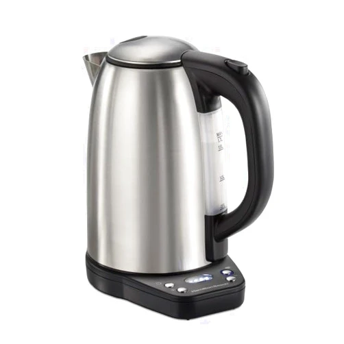 Hamilton Beach Smart Electric Tea Kettle & Water Boiler, Works with Alexa, 1.7 Liter, Fast Boiling 1500 Watts, Cordless, Keep Warm, Auto-Shutoff & Boil-Dry Protection, Stainless Steel (41036)