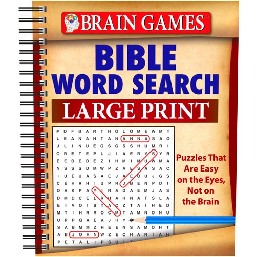 By Publications International Ltd. (Author), Brain Games (Author) Brain Games - Bible Word Search (Large Print)