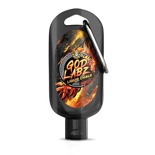 GOD LABZ God's Grip Liquid Chalk, Mess-Free Gym Chalk for Weightlifting, Gymnastics, Rock Climbing, Dancing. Sweat-Resistant and Long Lasting for Stronger Grip. Package May Vary.