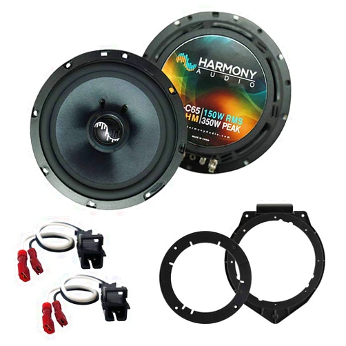 Harmony Audio Compatible with Chevy Cobalt 2005-2010 Front Door Replacement HA-C65 Premium Speakers