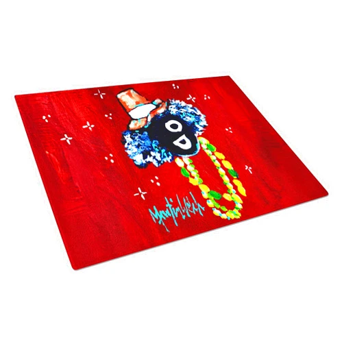Caroline's Treasures Zee Bee Glass Cutting Board