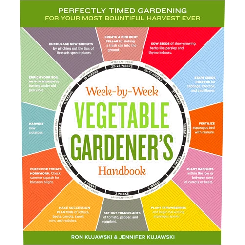 By Jennifer Kujawski (Author), Ron Kujawski (Author) Week-by-Week Vegetable Gardener's Handbook: Perfectly Timed Gardening for Your Most Bountiful Harvest Ever