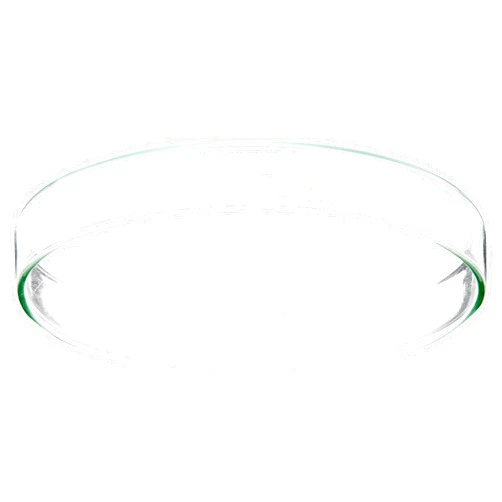 Corning Soda Lime Glass Petri Culture Dish with Cover, 100mm Diameter x 20mm Height (Case of 24)