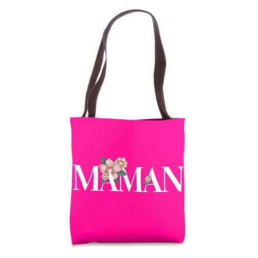 IDEE CADEAU POUR MAMAN D'AMOUR Belle idee cadeau pour une MAMAN Fête Des Mères Anniversaire Tote Bag