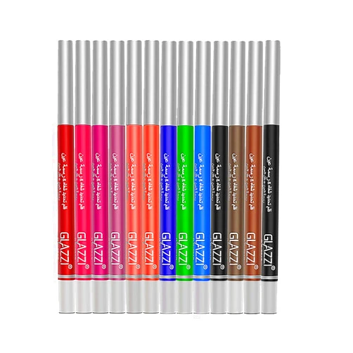 Palarn 12 Colors Matte Eyeliner Set, Colourful Gel Eyeliner Pencil, Waterproof Superstay Long Lasting Matte Eye Liner Pencil by Palarn (multicolor)