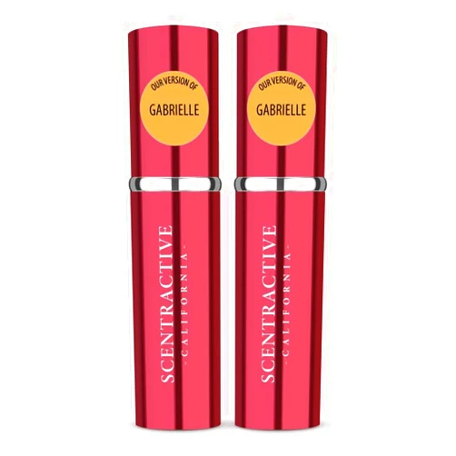 CA Perfume Impression of Gabrielle For Women Eau de Parfum Spray Bottle 0.17 Fl Oz/5ml-X2