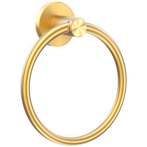 SetSail Towel Holder for Bathroom Wall Gold Towel Ring SUS304 Stainless Steel Hand Towel Holder Heavy Duty Towel Hanger for Bath, Kitchen Drill Hole