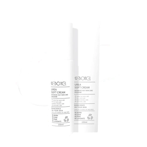 Reboncel 50,000ppm Urea Soft Cream with Salicylic Acid, Dry Cracked Heel Thick Callus Repair Cream, Korean Skin Care Deep Moisturizer with CICA Extract (3.38 fl.oz, 100ml)