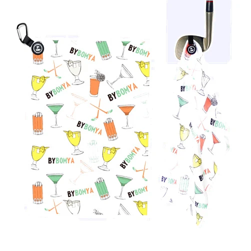 ByBOMYA Magnetic Golf Towel for Men Microfiber Waffle Pattern Magnetic Golf Towel with Clip and Marker Water Absorption Quick Dry Magnet Golf Towel Strong Hold to Golf Carts or Clubs
