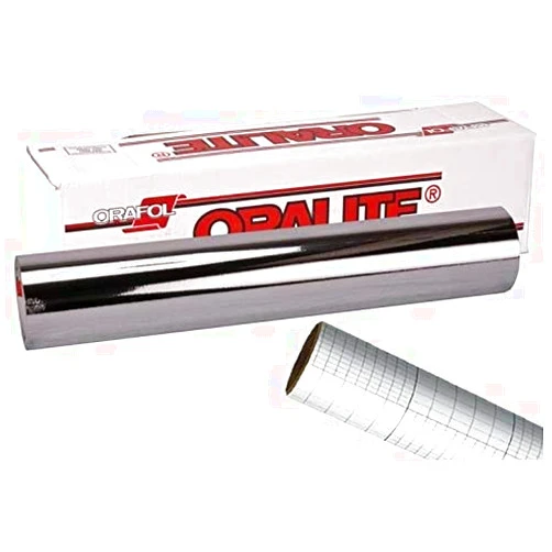 ORACAL 351 Silver Chrome Adhesive Craft Vinyl Roll Including 12