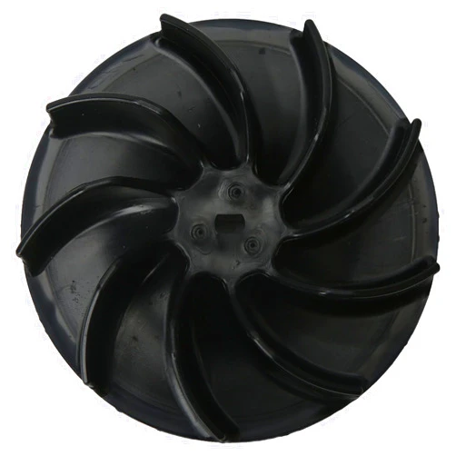 Locadence Vac Impeller Fan, Black ABS Leaf Blower Vacuum Parts 125 0494 Replacement for Electric Blower Vacs