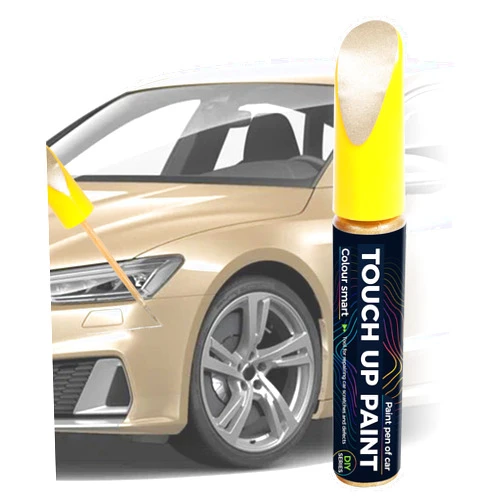 Bylikeho Paint Pen,Touch Up Paint Pen,Car Accessories,Erase Car Scratches,Car Paint,Car Paint Scratch Repair,Touch Up Paint for Cars,Car Scratch Remover Pen,Quick and Easy Car Scratch Repair (Golden)