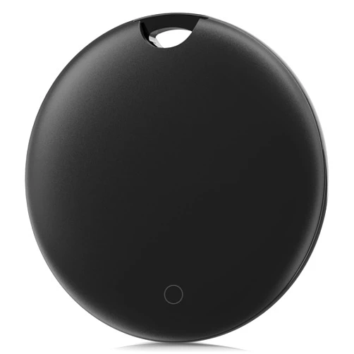 New Fi Luggage Tracker, Key Finder, Smart Bluetooth Tracker Pairs with Find My (iOS Only), Item Locator for Wallets, Keys，Louder Alert, Replaceable Battery (Black)