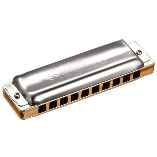 JUN-STORE Classic Diatonic Harmonica 10 Holes Blues Harp Key C Stainless Steel Reeds Maple Wood Comb Musical Instruments SENMIAO-TH (Color : Key C)
