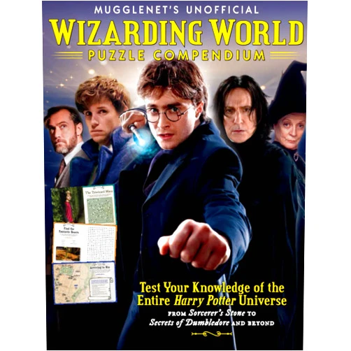 Topix Media Lab MUGGLENET'S UNOFFICIAL WIZARDING WORLD ULTIMATE PUZZLE BOOK