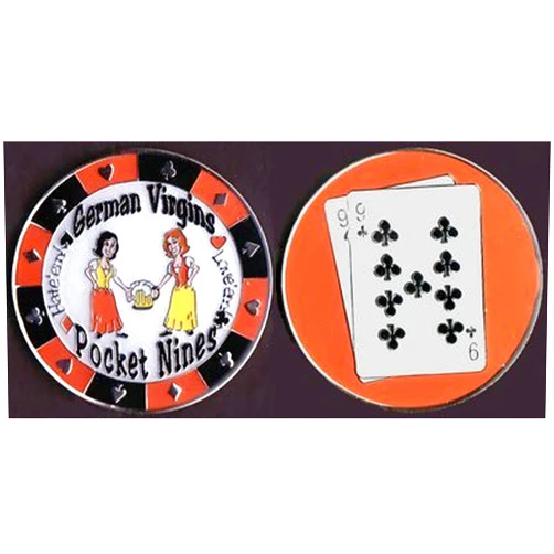 Brybelly German Virgins Poker Card Cover Protector - Comes with Free Cut Card!