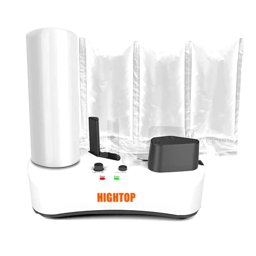 HIGHTOP 110V Air Cushion Machine - Portable Air Pillow Maker with 100m Free Film Roll