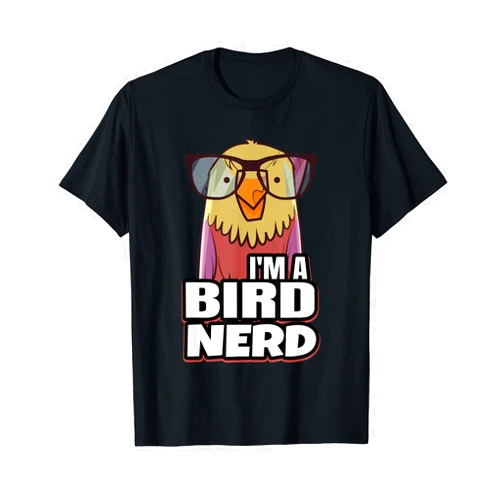 BIRD NERD Gifts for Bird nerds & lovers T-Shirt