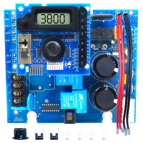 QIQIBABA GLX-PCB-RITE Main Circuit Board & GLX-PCB-DSP Display Board，Fits The Hayward/Goldline Aqua Rite Saltwater Chlorinator，for Pool Chlorinators Replacement，Hayward aquarite Circuit Board