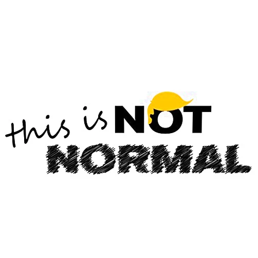 Generic this is NOT normal - light no face Vinyl Decal Bumper Wall Laptop Window Sticker 5