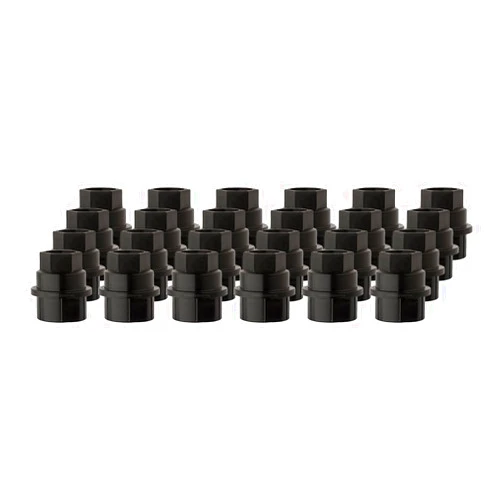 DPAccessories Black Wheel Lug Nut Cap Cover for Chevrolet and GMC - 24 Pack CC-4D-P-OBK05024
