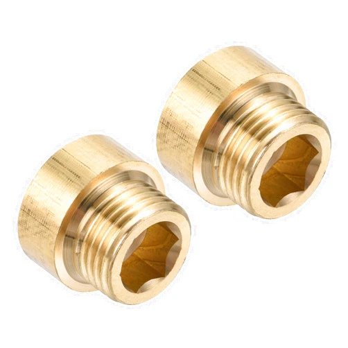 PATIKIL Shower Head Extension Arm, 2 Pack Brass G1/2 Male to Female Thread 20mm Length Pipe Fitting Shower Head Extender