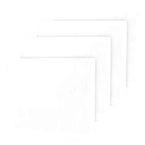 Fizerneer AP-1512HH True HEPA Filter Replacement Compatible with Coway AP-1512HH AP1512HH Mighty Air Cleaner Purifier, AP-1512HH-FP, Item NO #3304899, 4 Pack HEPA Filter Only