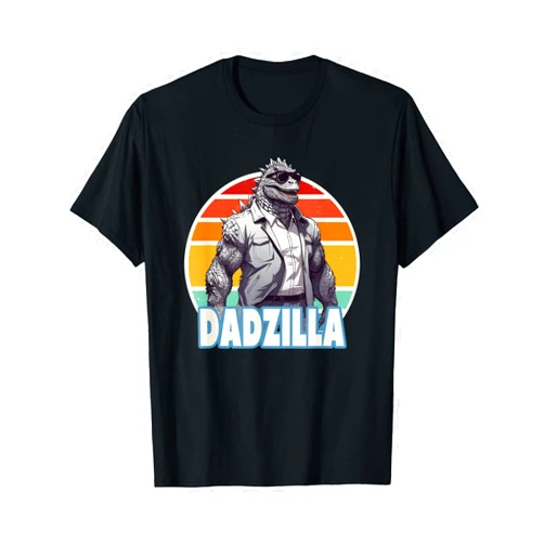 Tokyo Japan Monster Attack Shirt Dadzilla The Rad Dad Kaiju Vibes T-Shirt