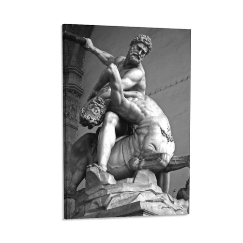Generic Hercules And The Centaur Statue Poster（1）Canvas Wall Art Posters For Room Aesthetics And Decor08x12inch(20x30cm)